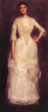  the Oil Painting - Portrait of Ella Emmet Tonalist Aestheticism Thomas Dewing